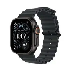 שעון חכם Apple Watch 49mm Ultra 3 GPS + Cellular צבע שעון Black Titanium צבע רצועה Black Ocean Band באילת